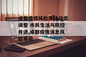 成都疫情风险等级动态调整 市民生活与防控并进,成都疫情消息风险等级