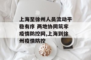 上海至徐州人员流动平稳有序 两地协同筑牢疫情防控网,上海到徐州疫情防控